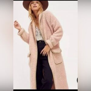 Free People Irresistable Teddy Cardigan Jacket Sz XS